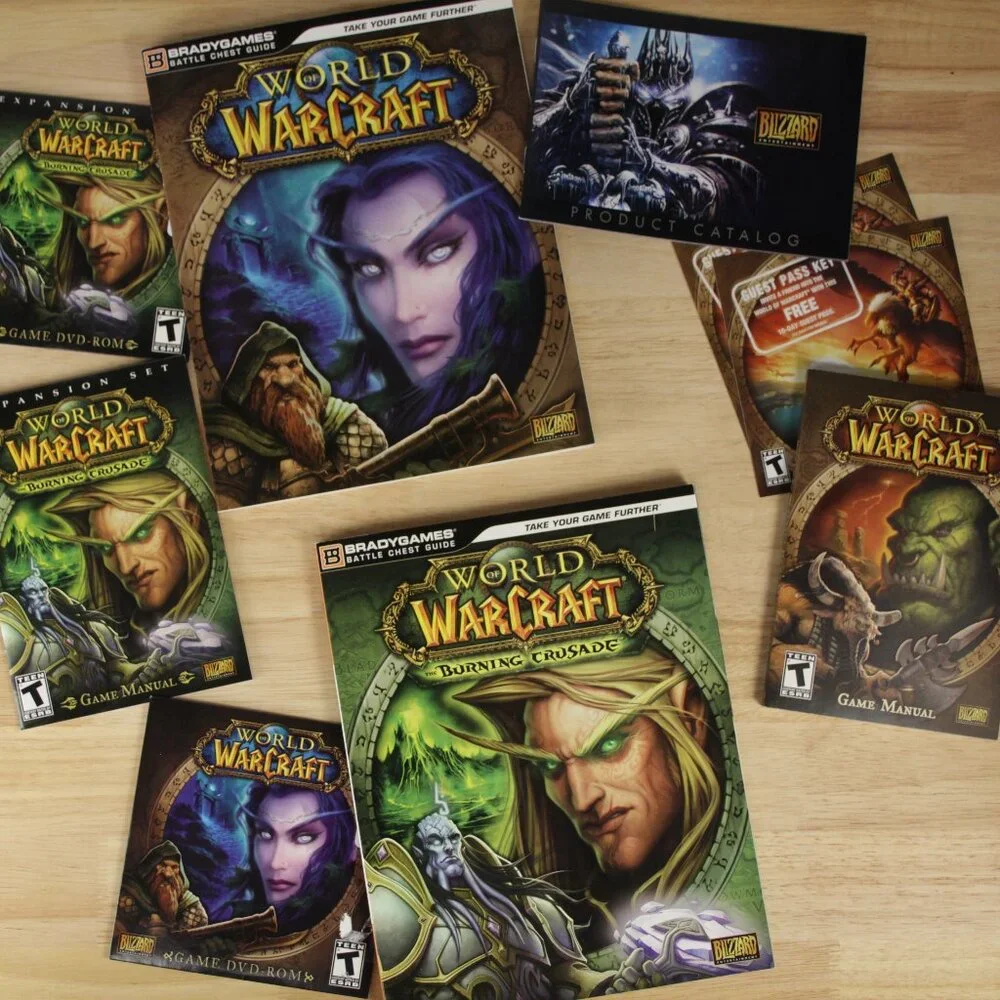 World Of Warcraft Battle Chest DVD-Rom Online Computer Game